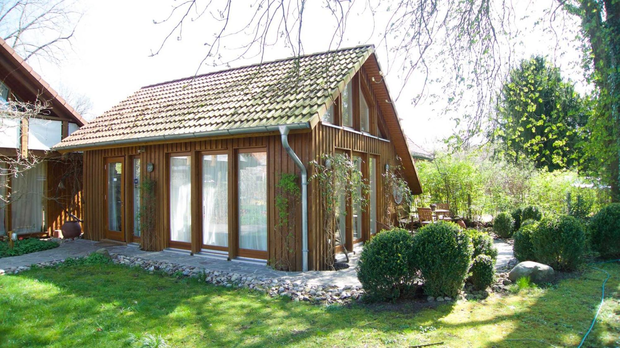 Ferienhaus Kastaniengruen 沃尔普斯韦德 外观 照片