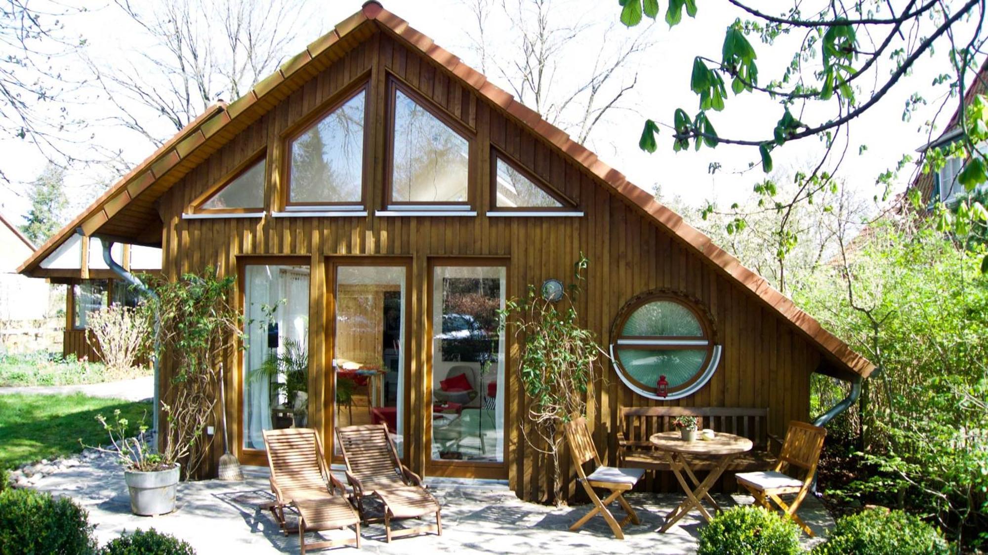Ferienhaus Kastaniengruen 沃尔普斯韦德 外观 照片